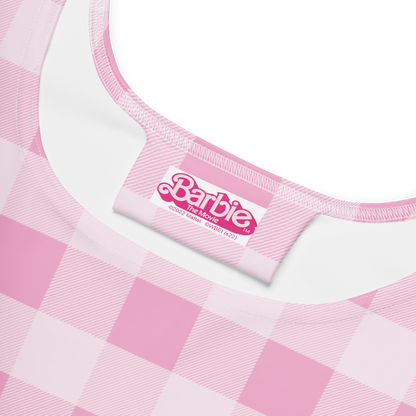 Gingham Print Dress - Barbie the Movie - Váy Xòe Họa Tiết Gingham Barbie Signature - Hình ảnh bổ sung 5