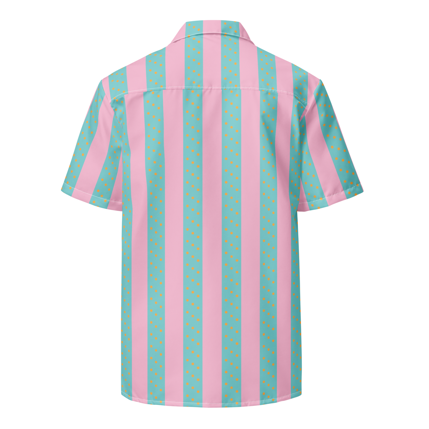 Beach Ken Button Front Shirt - Barbie the Movie Áo Sơ Mi Sọc Đi Biển Nam Mattel Creations - Hình ảnh chi tiết 2