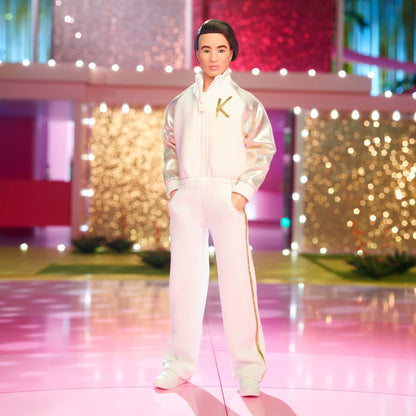 Ken Doll In White and Gold Tracksuit – Barbie The Movie Búp bê sưu tầm Mattel HPK04 Mattel - ảnh 4 - Búp bê sưu tầm