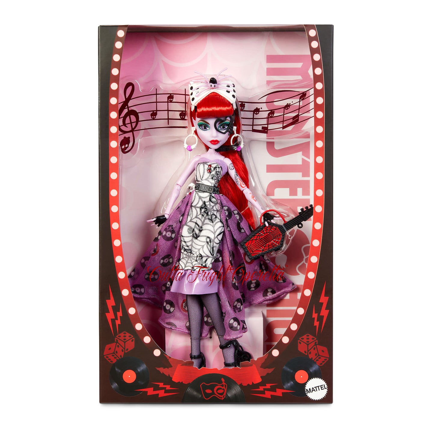Monster High Outta Fright Operetta Doll - Búp Bê Sưu Tầm Cao Cấp Mattel Creations Mattel - ảnh 2 - Figure