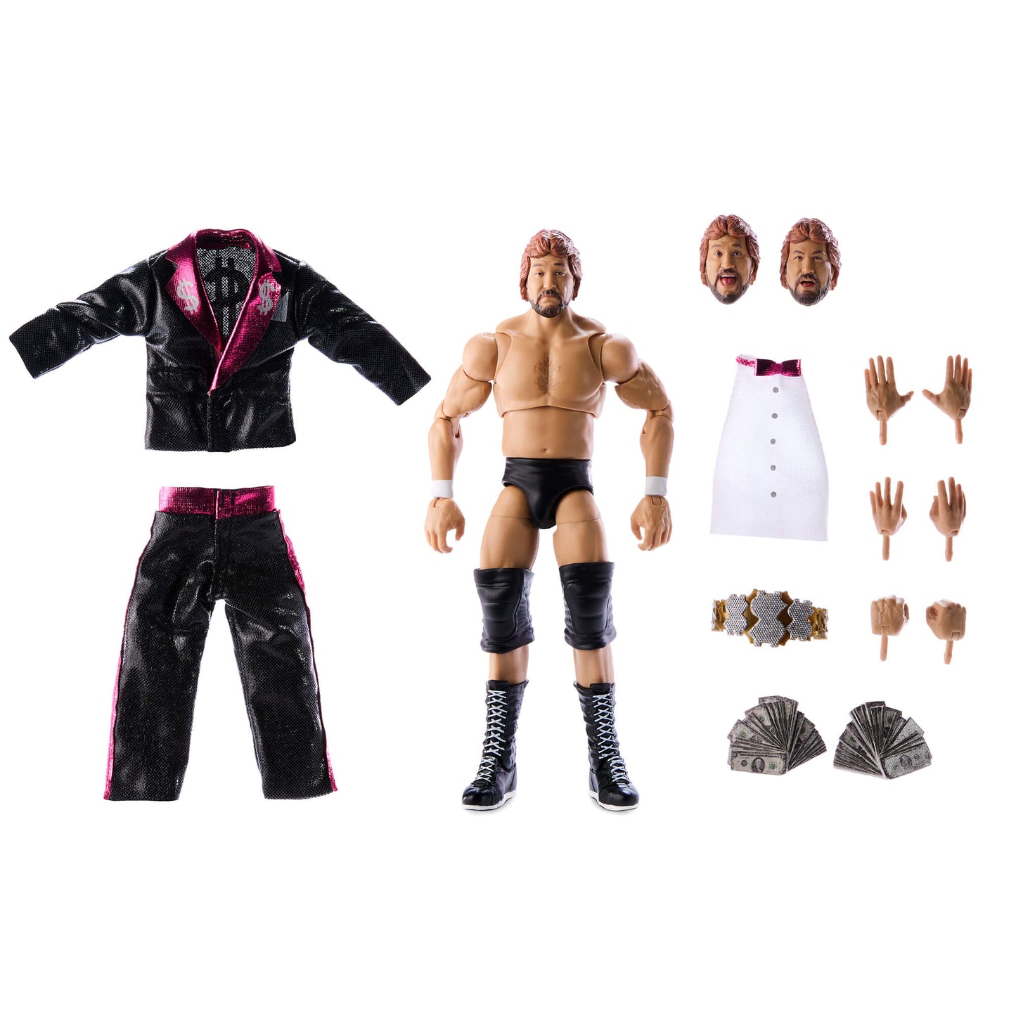 WWE Ultimate Edition Coliseum Collection “Million Dollar Man” Ted DiBiase and Ricky “The Dragon” Steamboat 2-Pack Bộ 2 Mô Hình Đô Vật Mattel