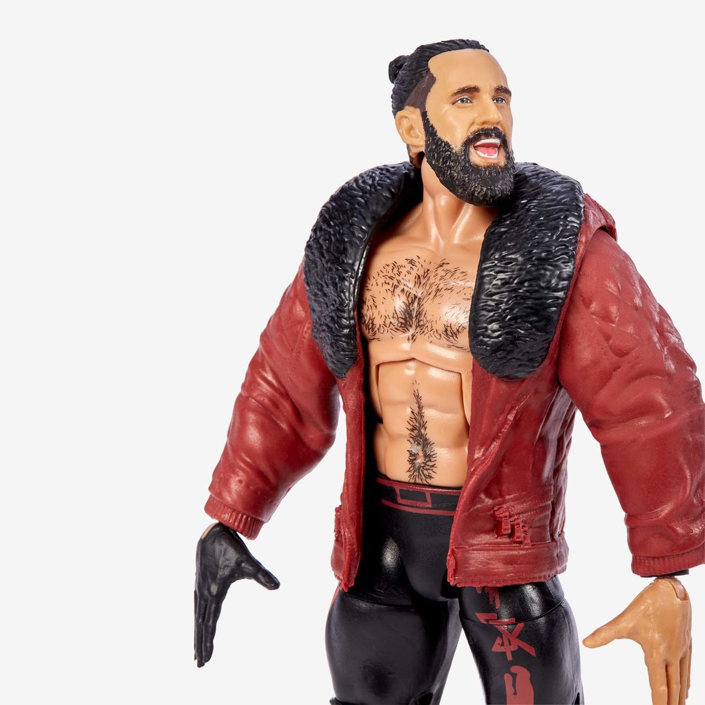 WWE Seth Rollins Elite Collection Action Figure - Mô Hình Siêu Sao Đô Vật Mattel - Hình ảnh chi tiết 2