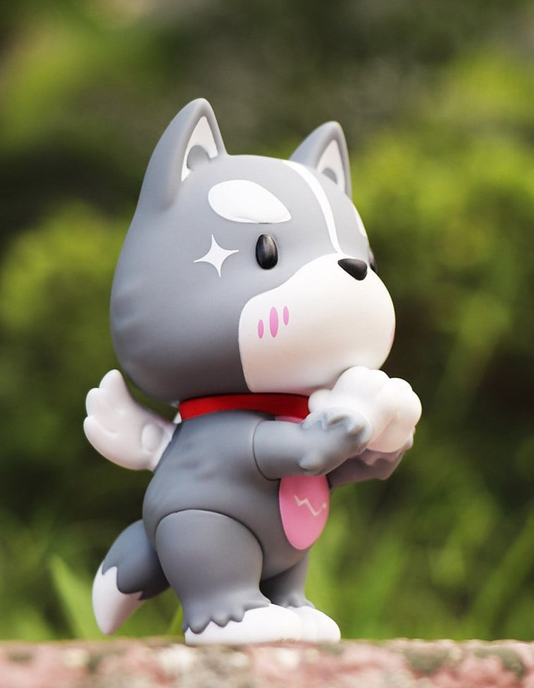 ANGEL HUSKY AOME Mô Hình Art Toy Husky Kevin x Unbox Industries - Hình ảnh chi tiết 2