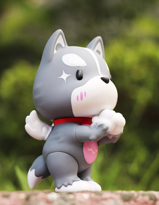 ANGEL HUSKY AOME Mô Hình Art Toy Husky Kevin x Unbox Industries