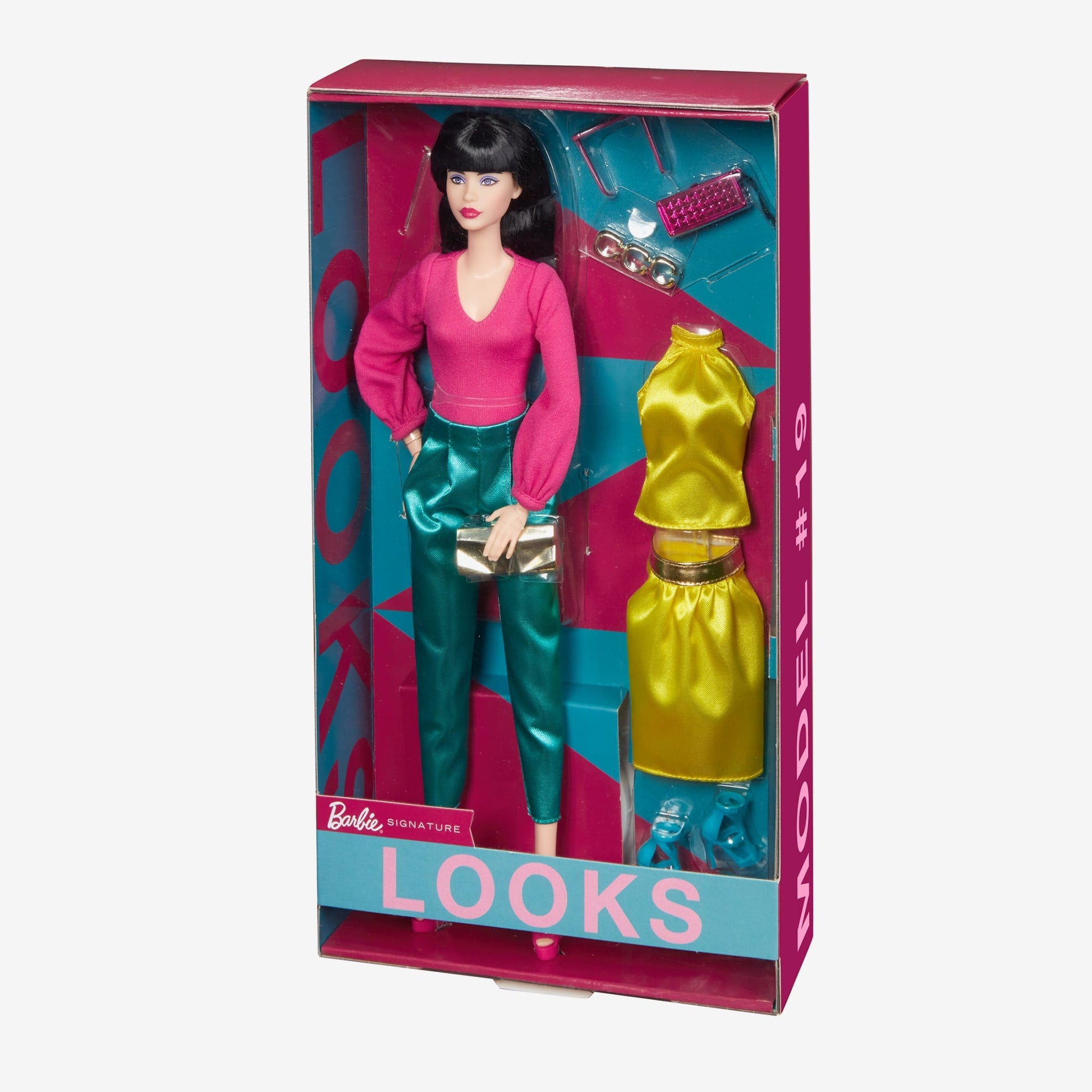 Barbie Looks Doll With Mix-and-Match Fashions Búp Bê Sưu Tầm Cao Cấp Barbie Signature Barbie Signature - ảnh 2 - Dolls