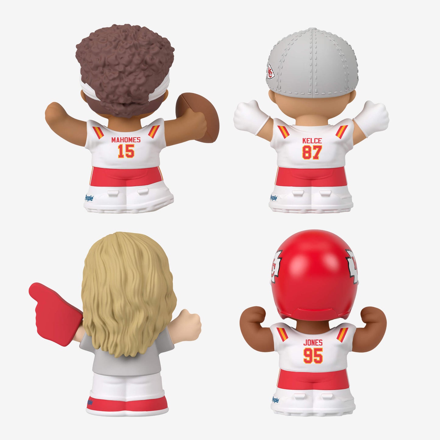 Little People Collector Super Bowl LVII Champions Set Kansas City Chiefs - Bộ Mô Hình Figure NFL - Mattel - Hình ảnh bổ sung 4