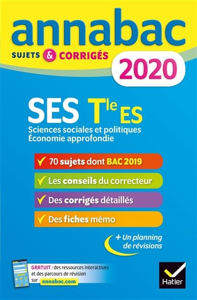 Annabac 2020 - SES