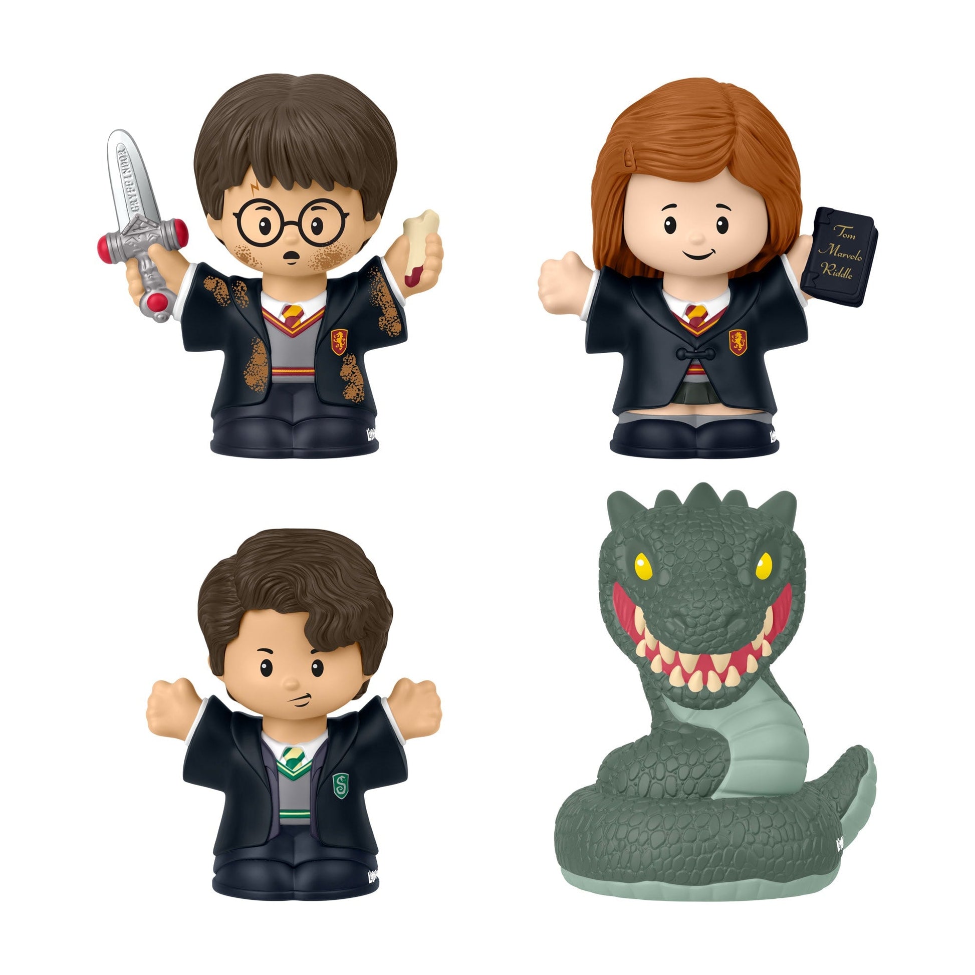 Little People Collector Harry Potter and the Chamber of Secrets Special Edition Figure Set - Bộ Mô Hình Sưu Tầm Đặc Biệt Mattel HVG46 - Hình ảnh chi tiết 2