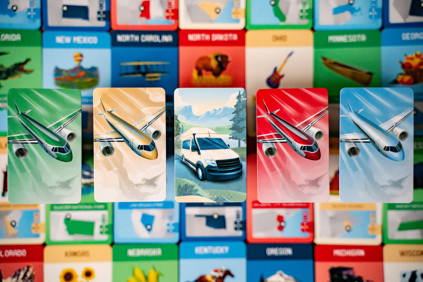 10 Days in the USA - Trò chơi Board Game Chiến Thuật - The Op Games