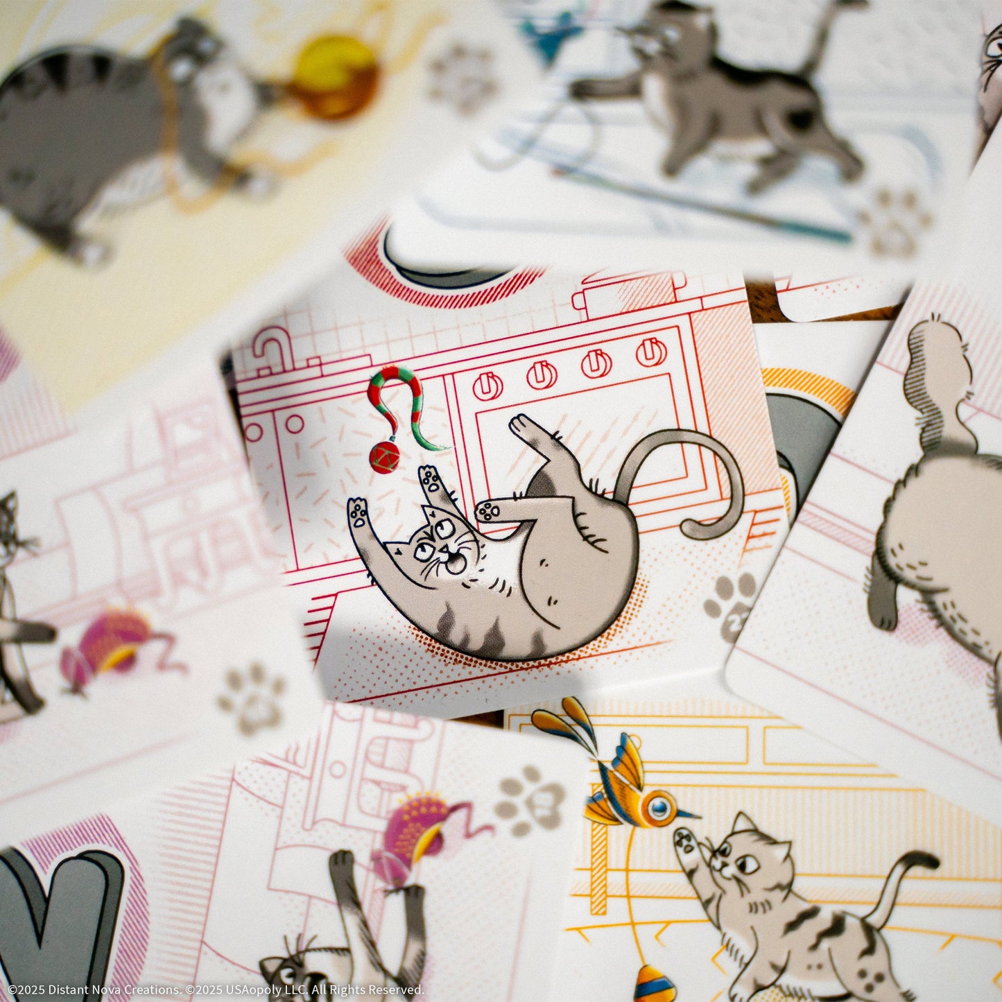 Cat Between Us - Board Game Thẻ Bài Chiến Thuật Dụ Mèo - The Op Games