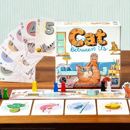 Cat Between Us - Board Game Thẻ Bài Chiến Thuật Dụ Mèo - The Op Games