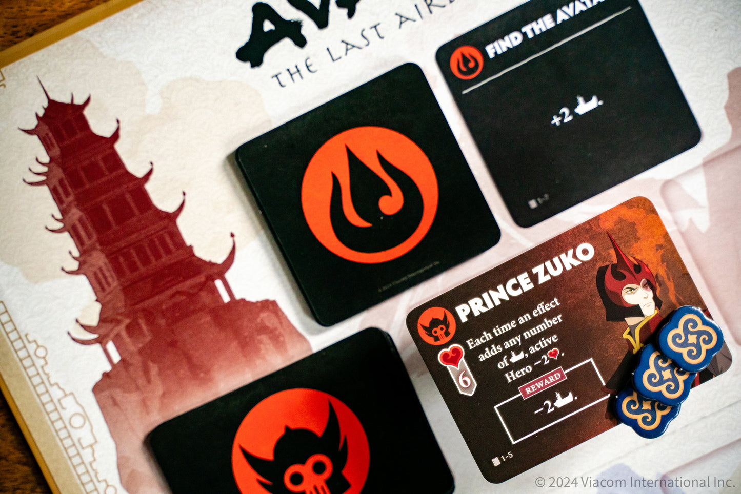 Avatar The Last Airbender: Aang's Destiny - Board Game Xây Dựng Bộ Bài Hợp Tác - The Op Games