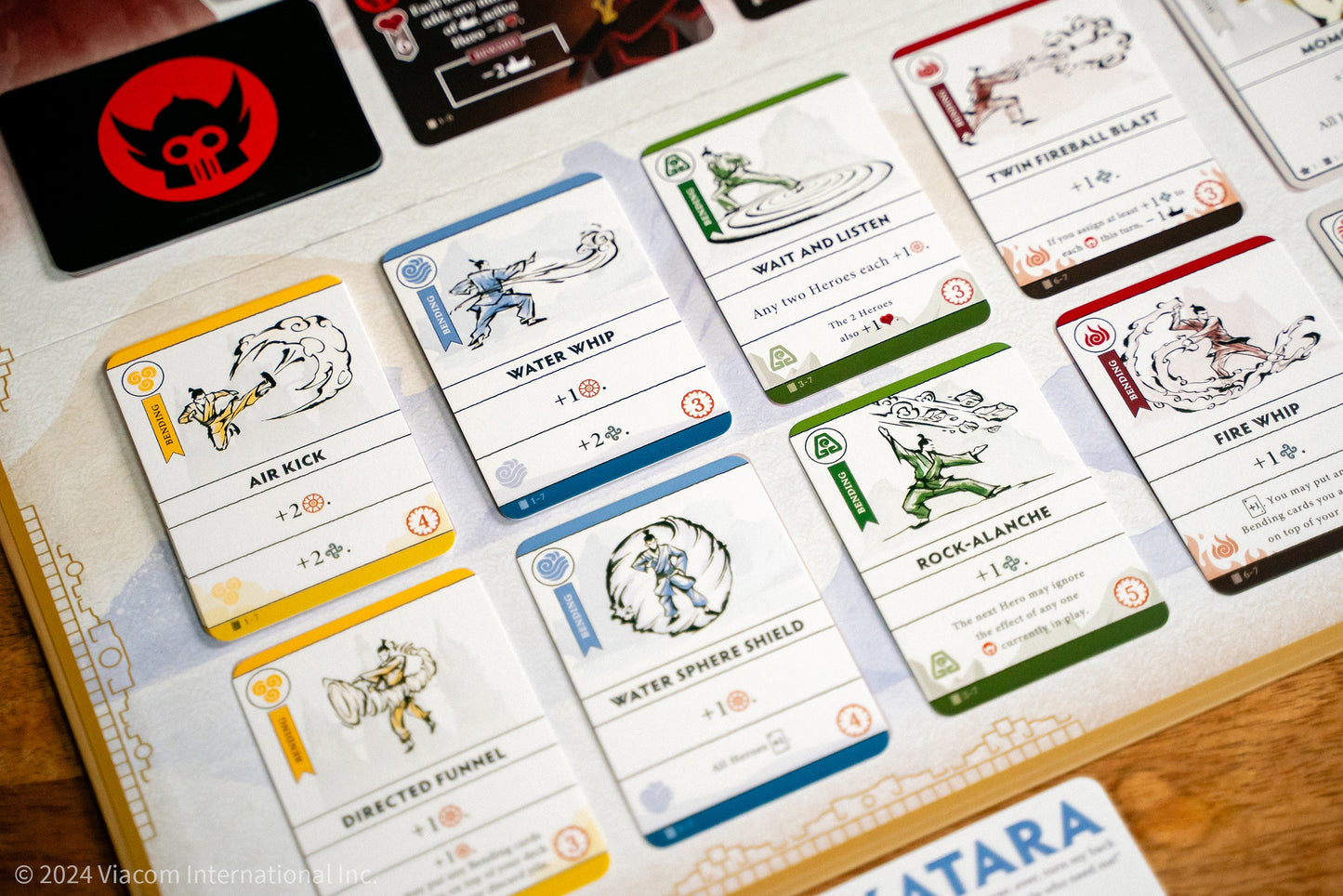 Avatar The Last Airbender: Aang's Destiny - Board Game Xây Dựng Bộ Bài Hợp Tác - The Op Games