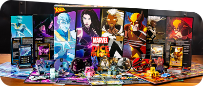 Marvel X-Men Dice Throne Box 1 (Iceman, Psylocke, Storm, Wolverine) - Board Game Chiến Thuật - The Op Games