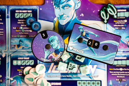 Marvel X-Men Dice Throne Box 1 (Iceman, Psylocke, Storm, Wolverine) - Board Game Chiến Thuật - The Op Games