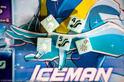 Marvel X-Men Dice Throne Box 1 (Iceman, Psylocke, Storm, Wolverine) - Board Game Chiến Thuật - The Op Games