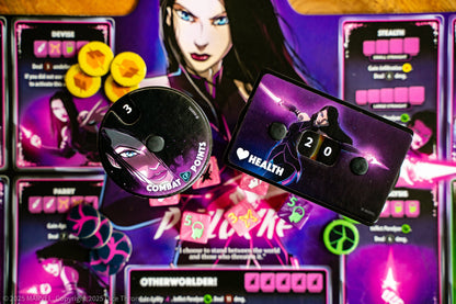 Marvel X-Men Dice Throne Box 1 (Iceman, Psylocke, Storm, Wolverine) - Board Game Chiến Thuật - The Op Games