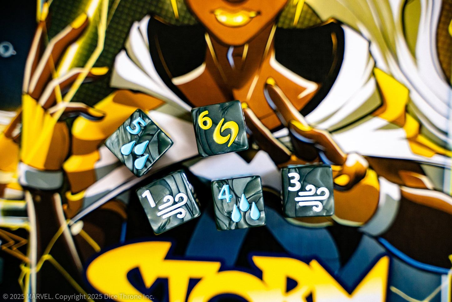 Marvel X-Men Dice Throne Box 1 (Iceman, Psylocke, Storm, Wolverine) - Board Game Chiến Thuật - The Op Games