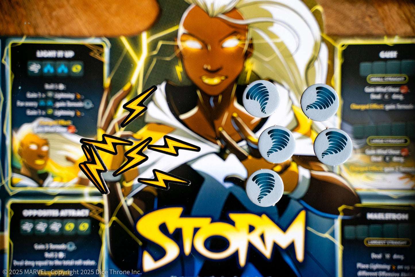 Marvel X-Men Dice Throne Box 1 (Iceman, Psylocke, Storm, Wolverine) - Board Game Chiến Thuật - The Op Games