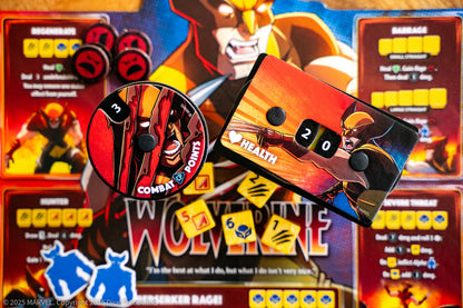 Marvel X-Men Dice Throne Box 1 (Iceman, Psylocke, Storm, Wolverine) - Board Game Chiến Thuật - The Op Games