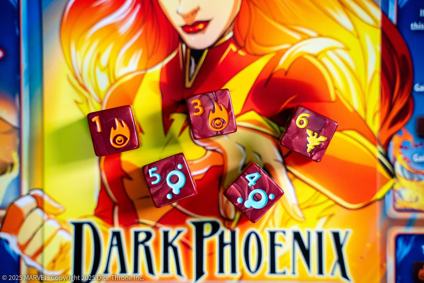 Marvel X-Men Dice Throne Box 2 (Cyclops, Gambit, Rogue, Jean Grey) - Board Game Chiến Thuật Đối Kháng - The Op Games