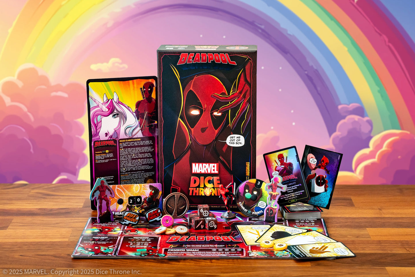 Marvel Dice Throne: Deadpool "Deluxe" Expansion - Bản mở rộng trò chơi xúc xắc Marvel - The Op Games