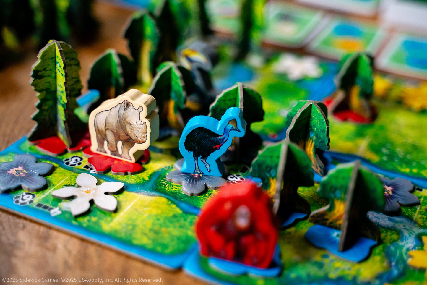 HUTAN - Board game chiến thuật xây dựng rừng nhiệt đới - The Op Games