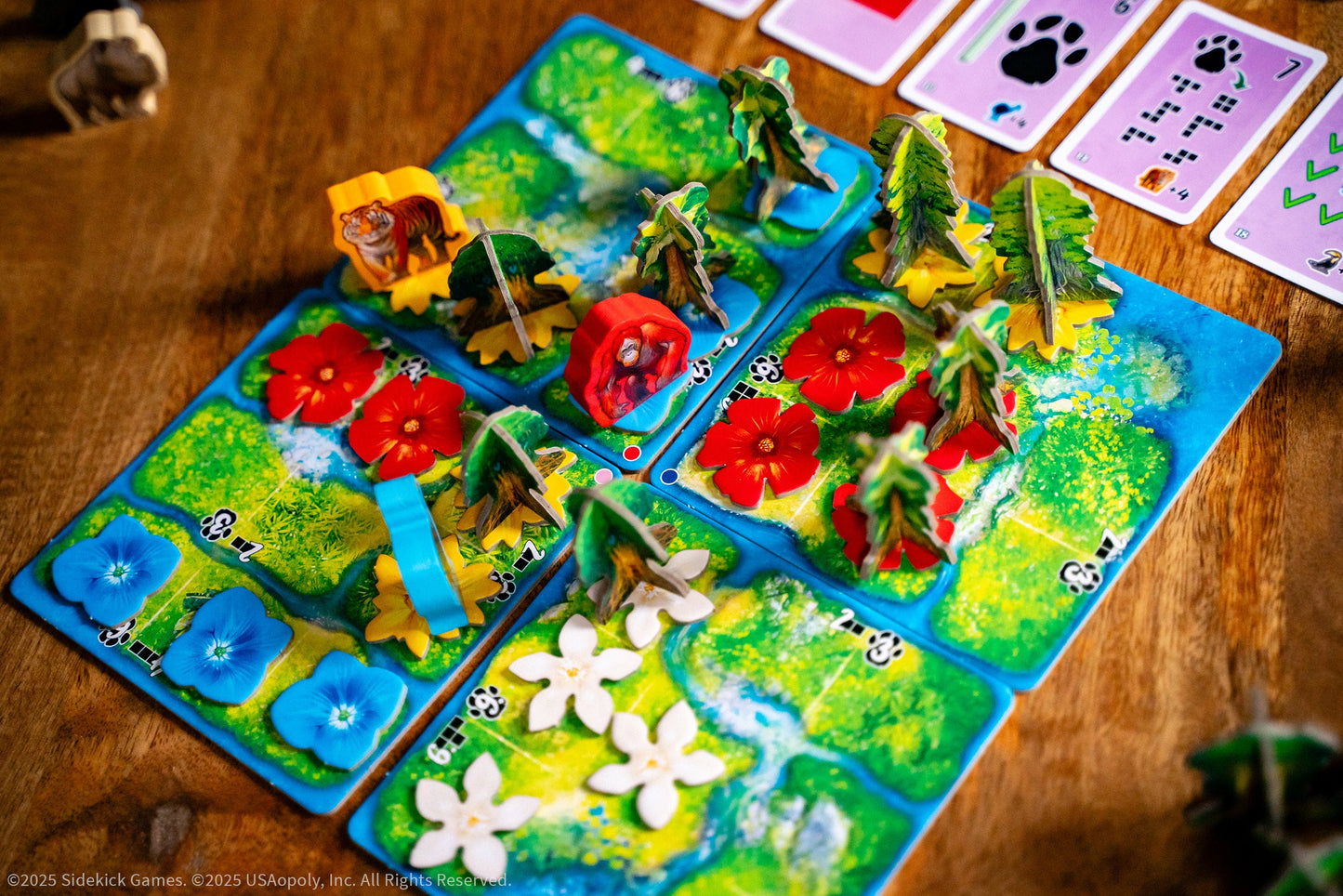 HUTAN - Board game chiến thuật xây dựng rừng nhiệt đới - The Op Games