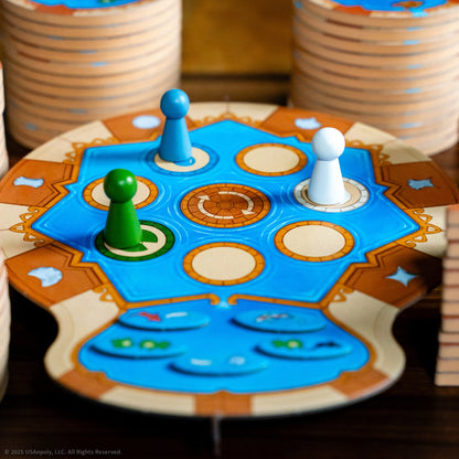 Fountains - Board Game Chiến thuật Đặt gạch Xây dựng - The Op Games