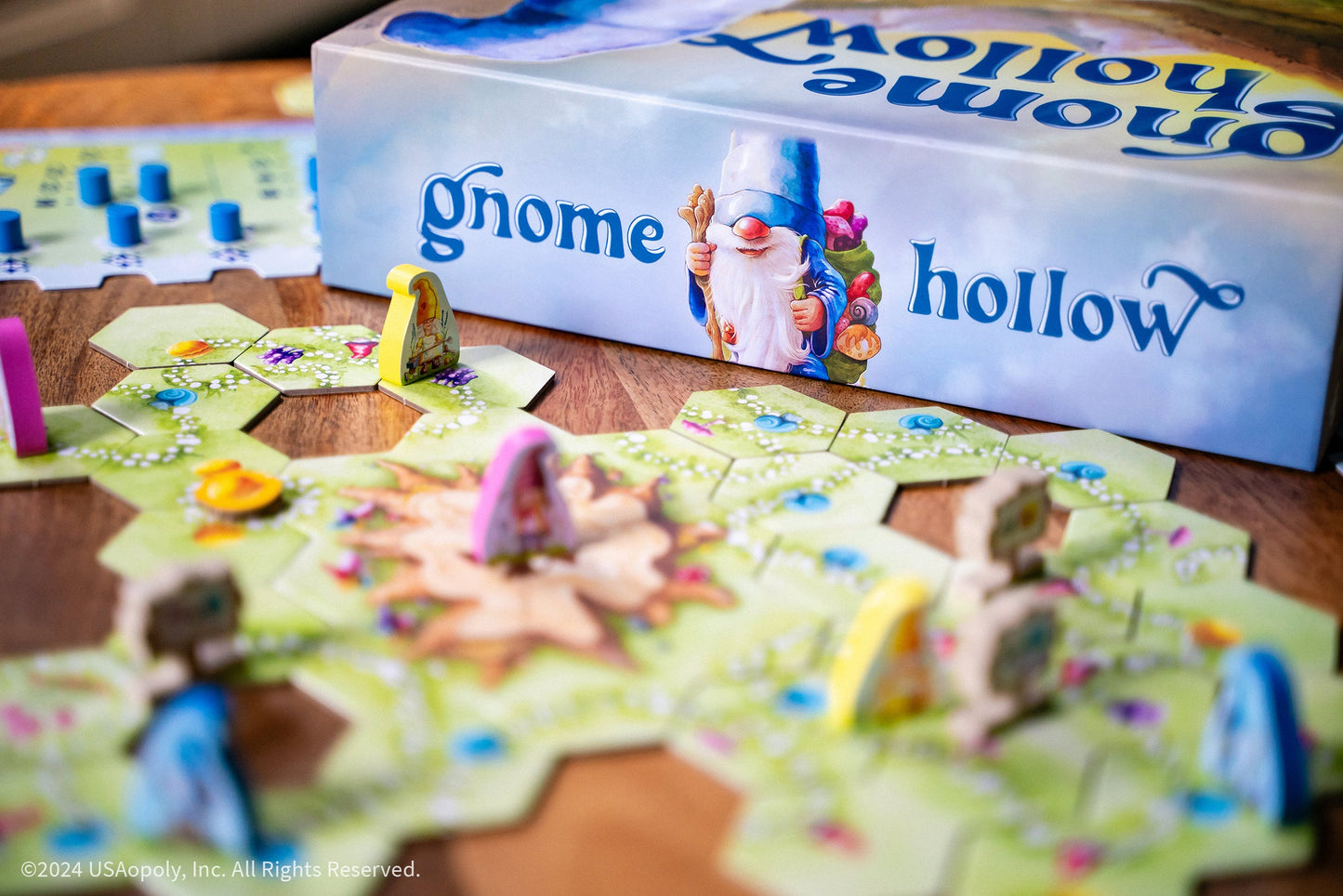 Gnome Hollow - Trò chơi chiến thuật Eurogame - The Op Games