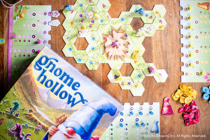 Gnome Hollow - Trò chơi chiến thuật Eurogame - The Op Games