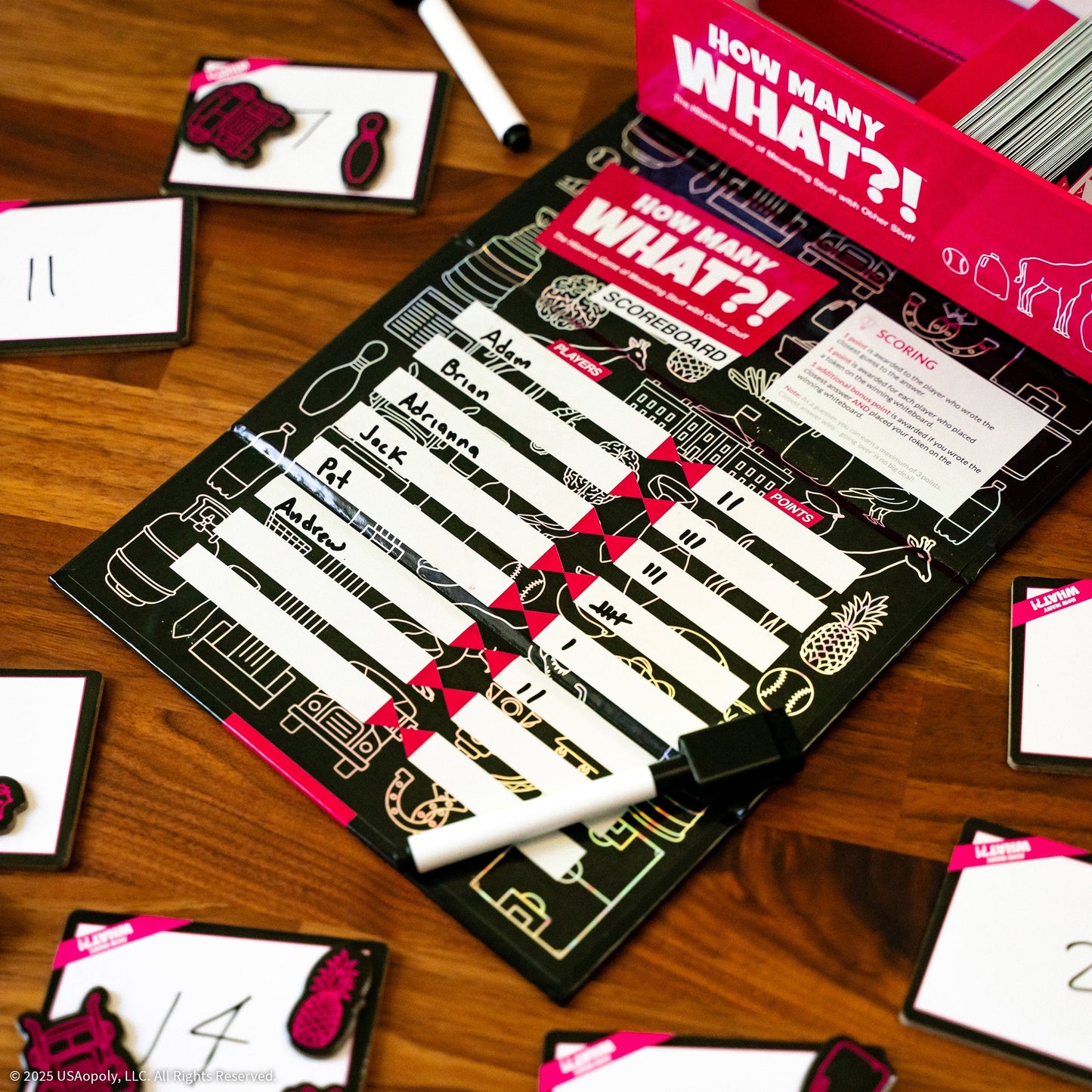 How Many What?! - Board Game Tiệc Tùng Đo Lường Hài Hước - The Op Games