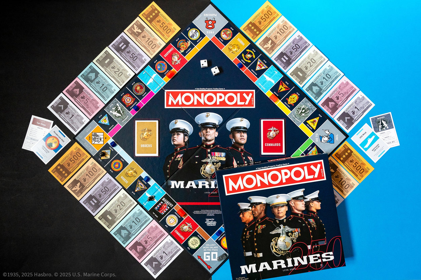 MONOPOLY®: Marines 250th Anniversary - Cờ tỷ phú bản kỷ niệm 250 năm - The Op Games