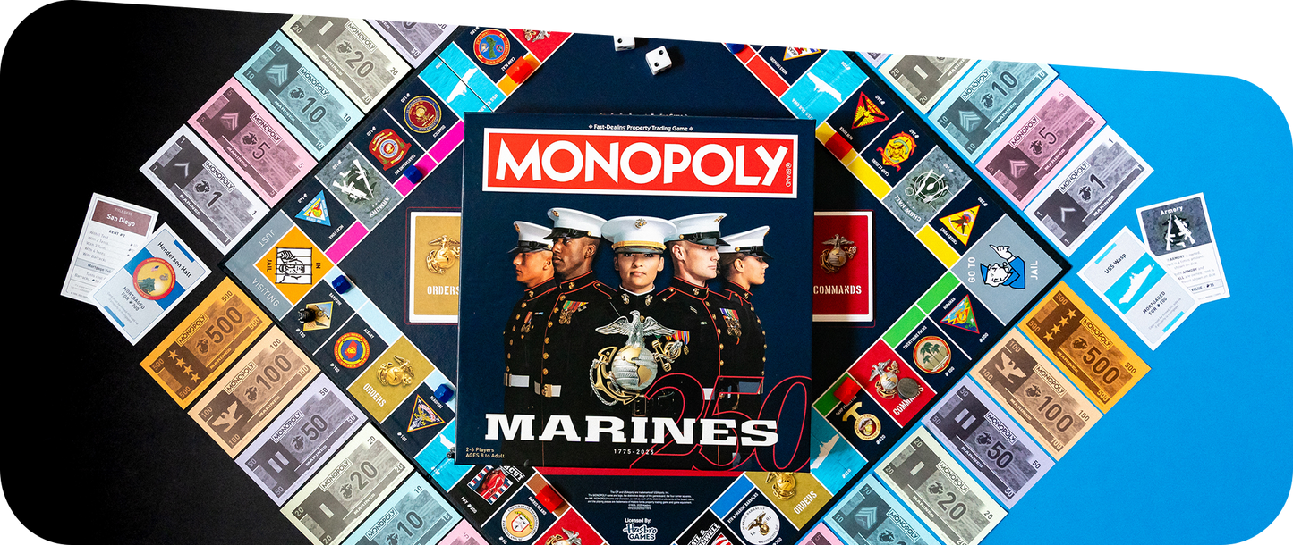 MONOPOLY®: Marines 250th Anniversary - Cờ tỷ phú bản kỷ niệm 250 năm - The Op Games