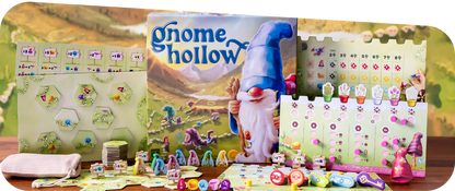 Gnome Hollow - Trò chơi chiến thuật Eurogame - The Op Games