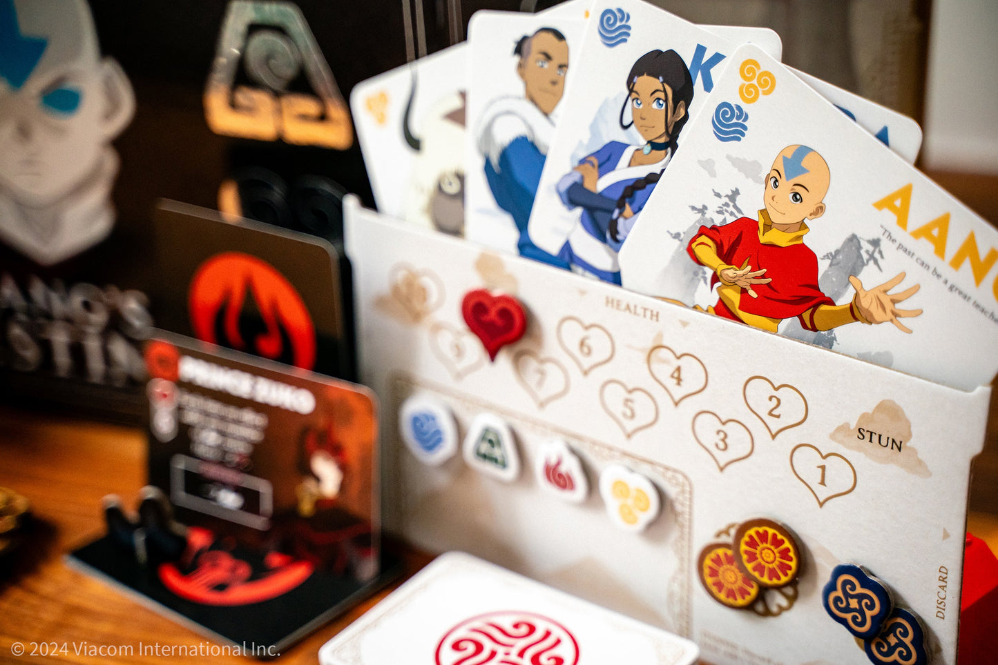 Avatar The Last Airbender: Aang's Destiny - Board Game Xây Dựng Bộ Bài Hợp Tác - The Op Games