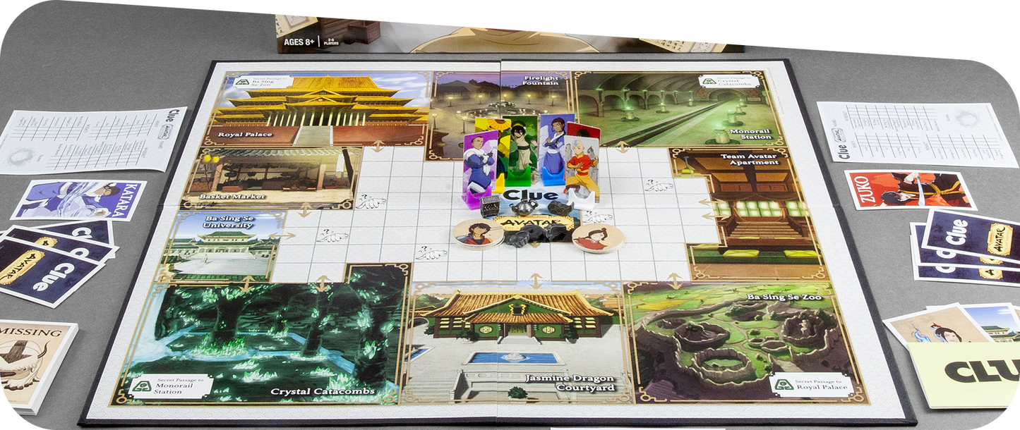 CLUE®: Avatar: The Last Airbender - Board Game Giải Đố Bí Ẩn - The Op Games