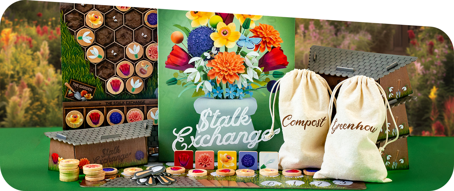 Stalk Exchange - Board Game Chiến Thuật Đầu Tư Thị Trường Hoa - The Op Games