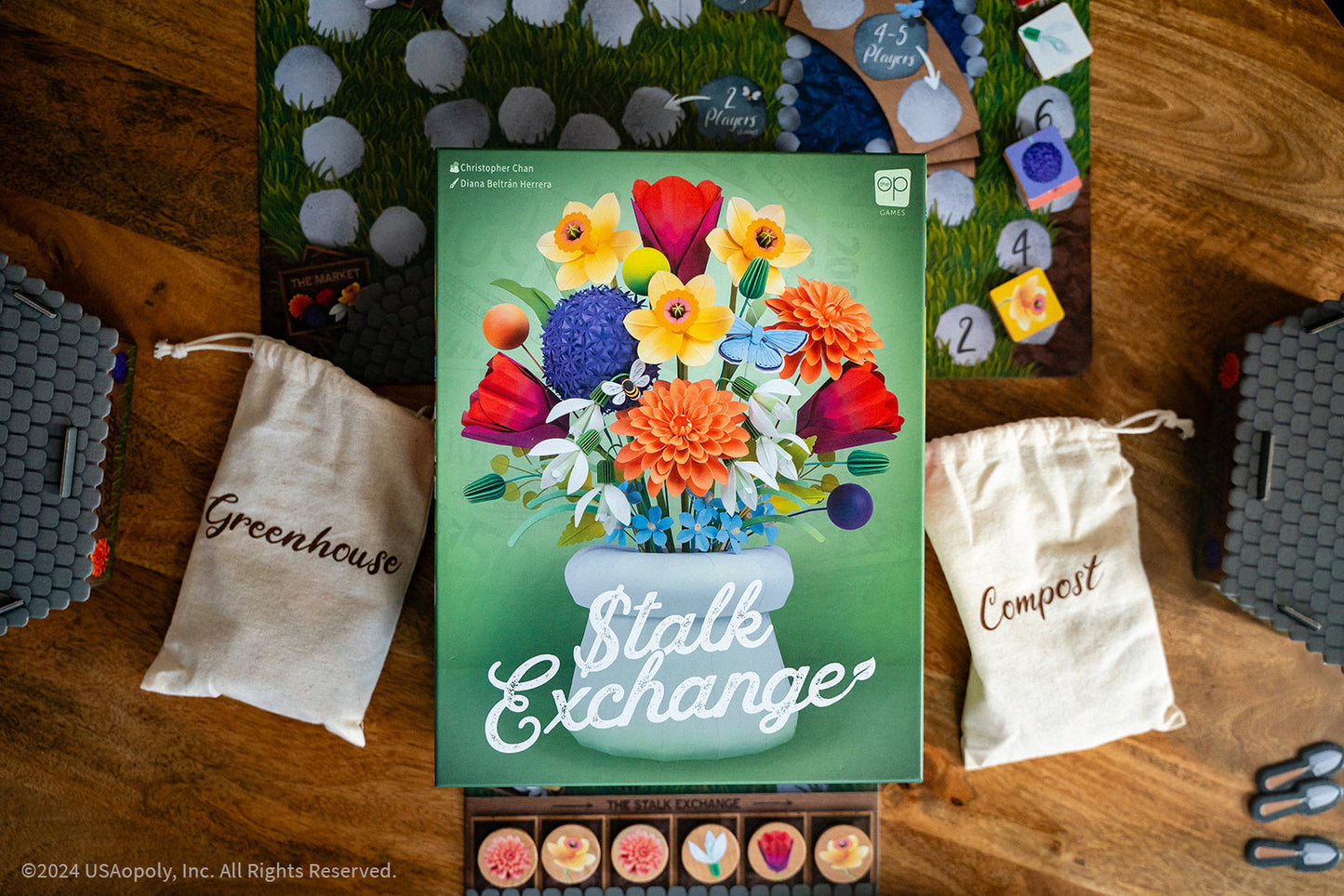 Stalk Exchange - Board Game Chiến Thuật Đầu Tư Thị Trường Hoa - The Op Games