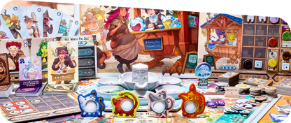 Tea Witches - Board Game Quản Lý Tiệm Trà Pháp Thuật - The Op Games