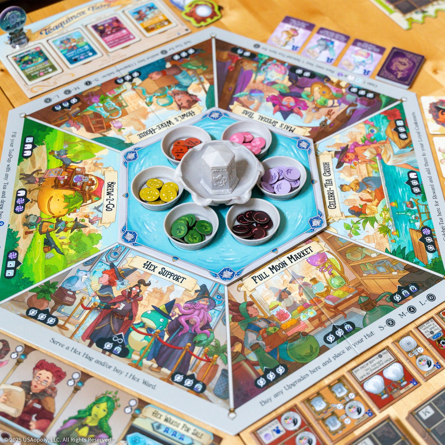 Tea Witches - Board Game Quản Lý Tiệm Trà Pháp Thuật - The Op Games