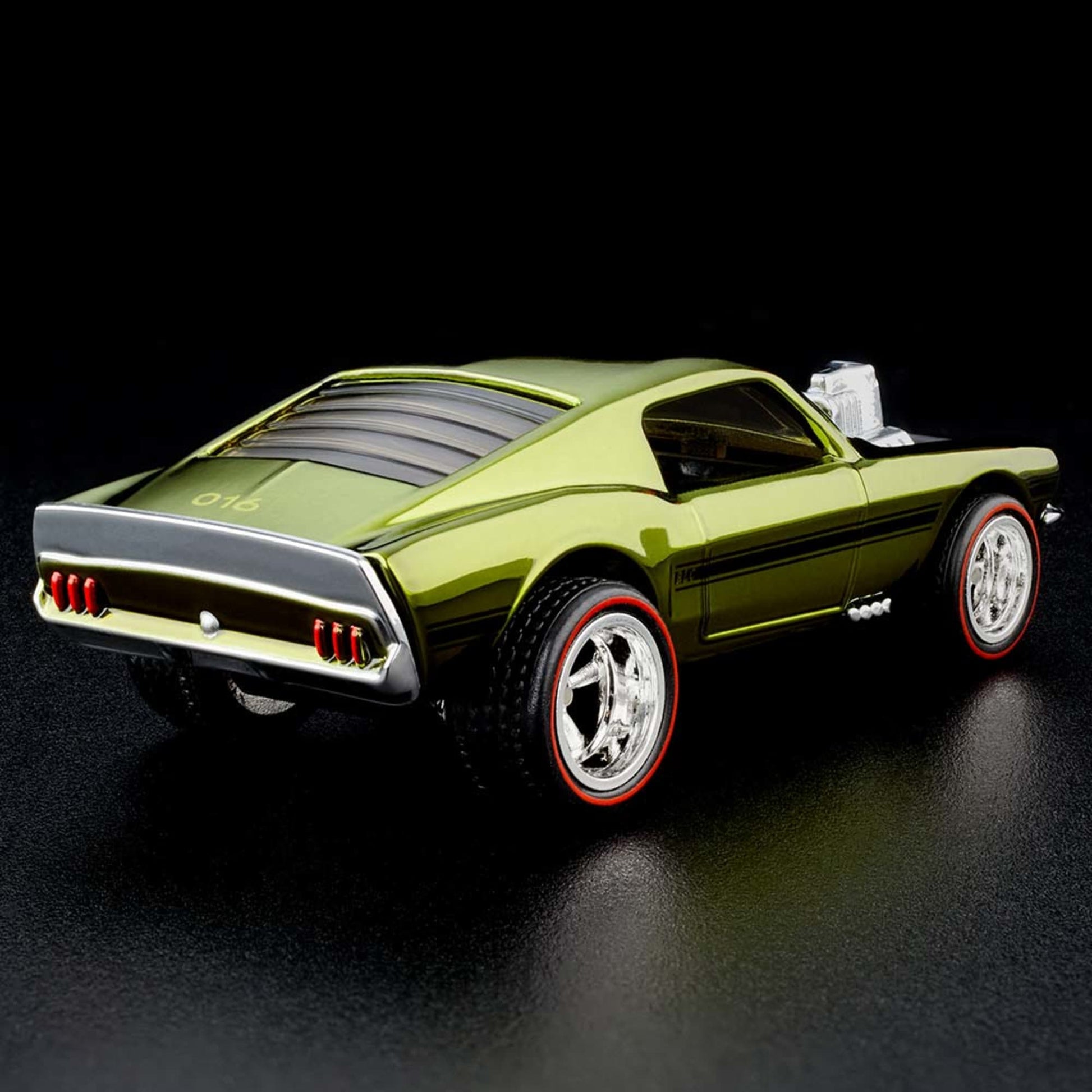 RLC Exclusive Mustang Boss Hoss - Xe Mô Hình Hot Wheels Cao Cấp Tỷ Lệ 1:64 - Hình ảnh bổ sung 4
