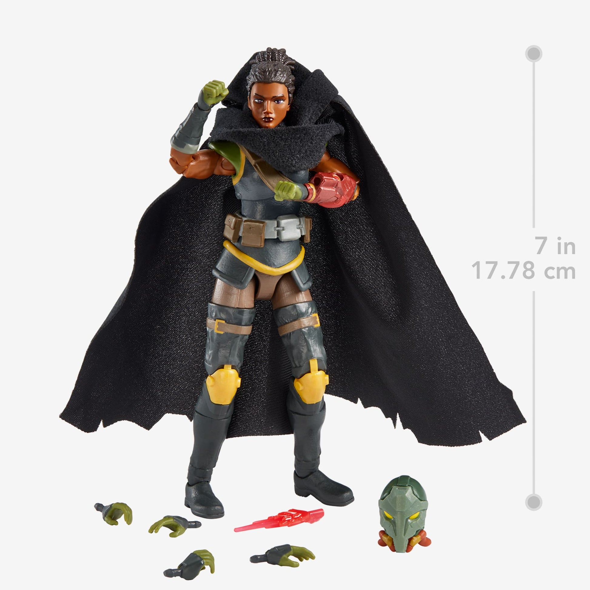 Masters of the Universe Masterverse Revelation Andra Action Figure - Mô Hình Figure Chính Hãng Mattel - Góc nhìn khác 3