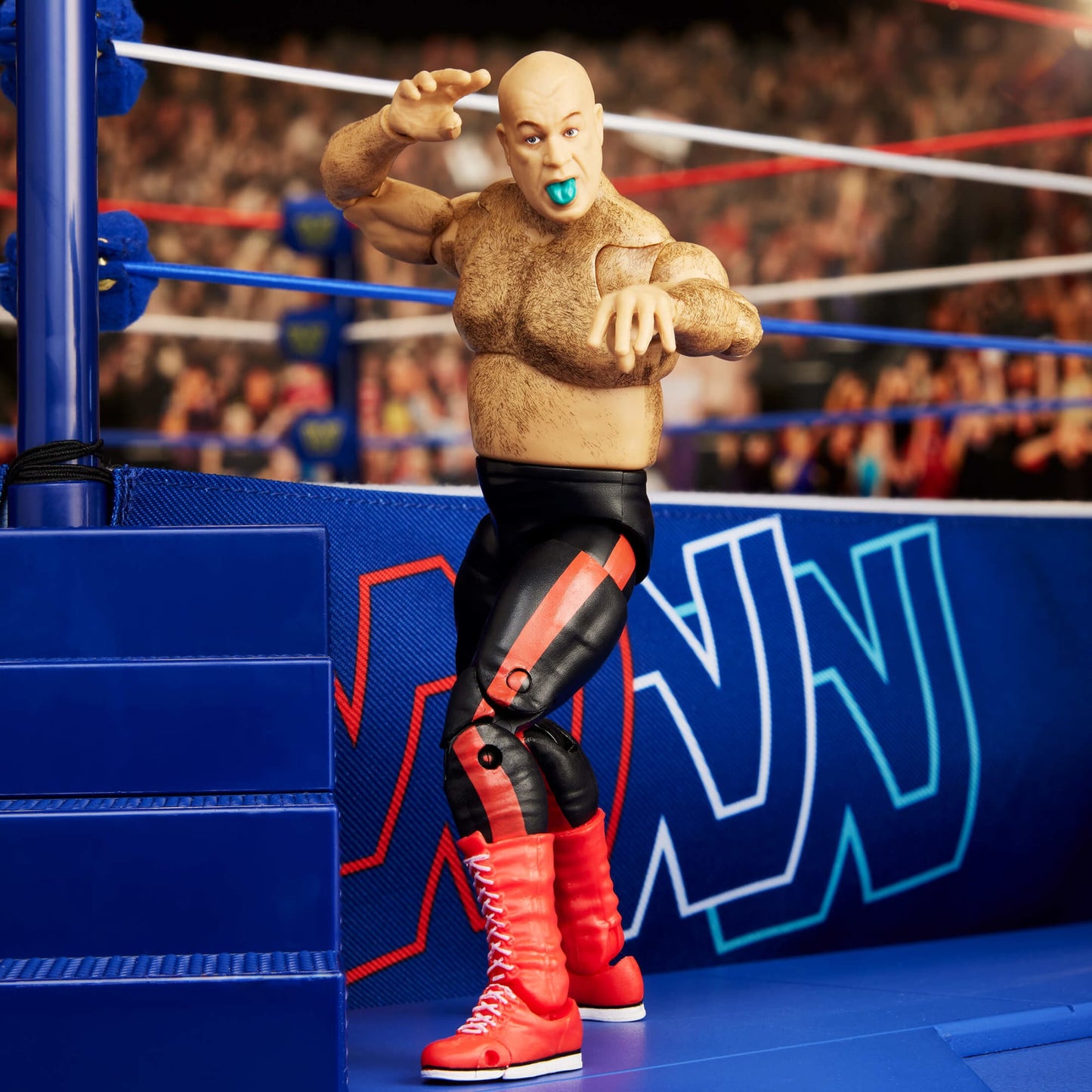 WWE Ultimate Edition Coliseum Collection "Rowdy" Roddy Piper & George "The Animal" Steele 2-Pack - Bộ 2 Mô Hình Action Figure Cao Cấp Mattel HMC60 - Hình ảnh bổ sung 6