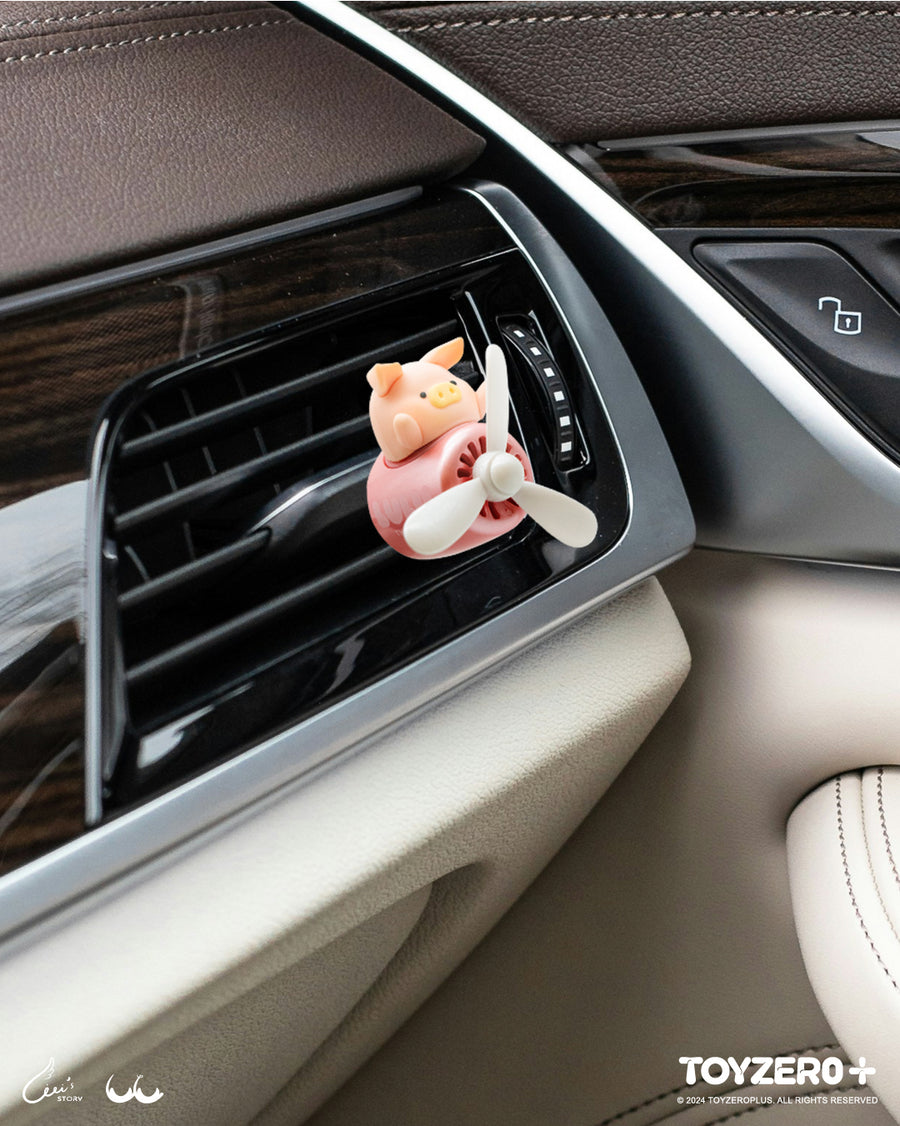 LuLu the Piggy Generic - Car Air Freshener - Nước Hoa Xe Hơi - Toyzero+ - Góc nhìn khác 3