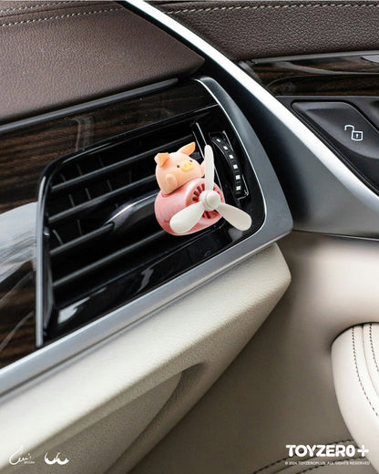 LuLu the Piggy Generic - Car Air Freshener - Nước Hoa Xe Hơi - Toyzero+ - Góc nhìn khác 3