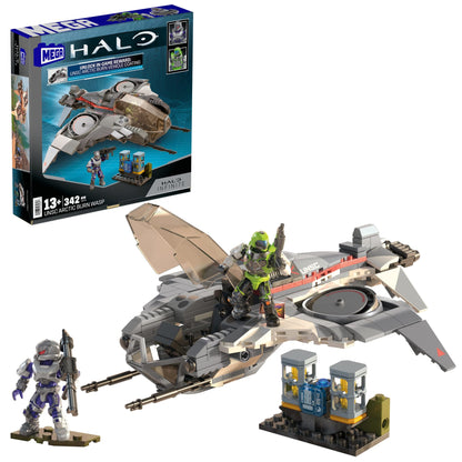 MEGA Halo UNSC Arctic Burn Wasp Building Toy Kit - Mô Hình Lắp Ráp Máy Bay Wasp - MEGA Mattel
