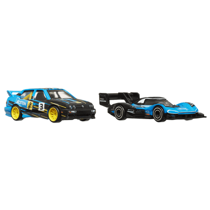 Hot Wheels Premium Car Culture 2-Pack Volkswagen Jetta MK3 & Volkswagen ID R - Xe Mô Hình Die-cast 1:64 Hot Wheels - Hình ảnh chi tiết 2