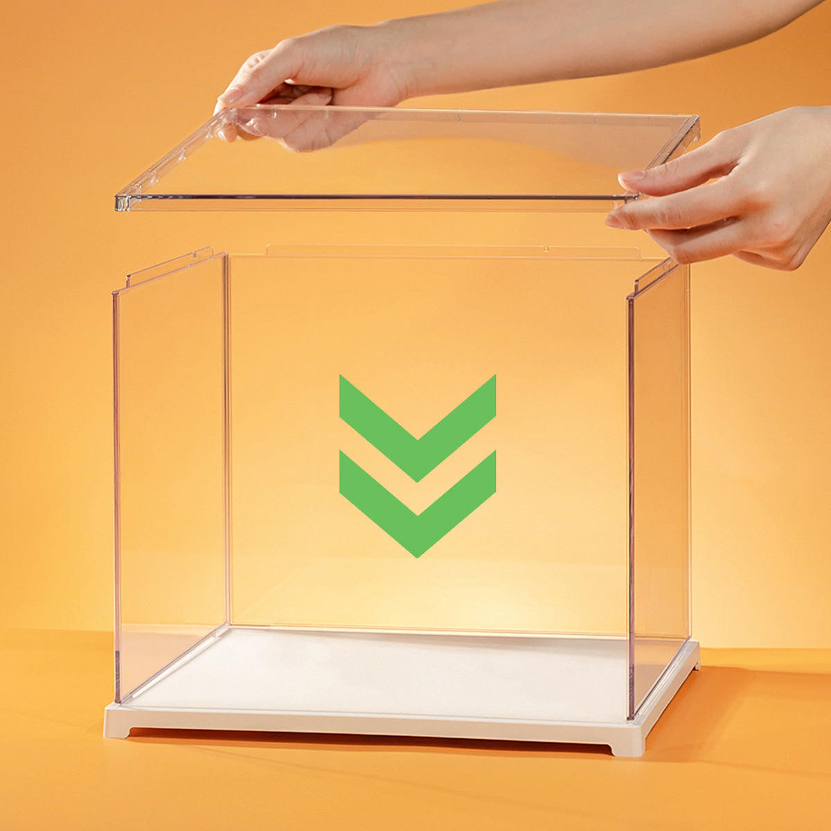 Rolife Clear Display Case Portrait Size M DF05L - Hộp trưng bày trong suốt cho Book Nook - Rolife