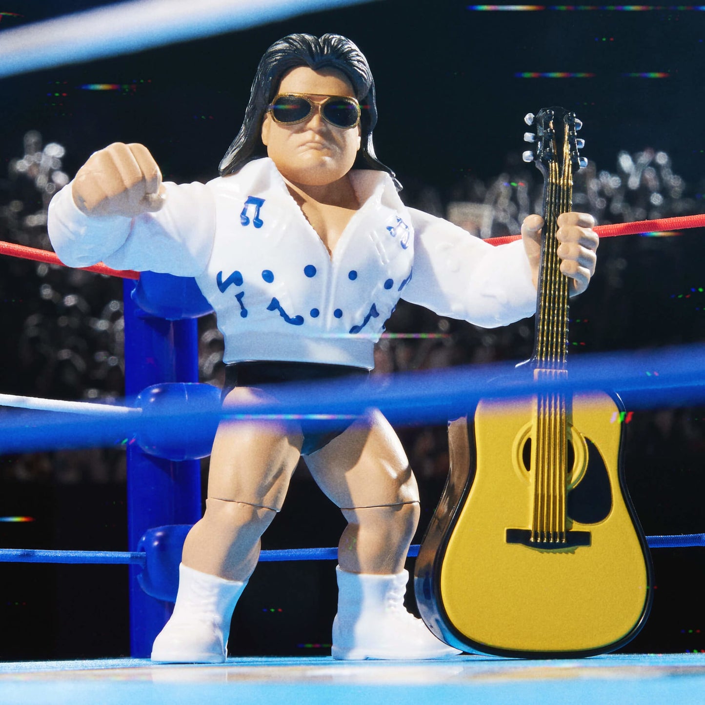 WWE Retro Action Figure 4-Pack Bundle - Bộ 4 Mô Hình Đồ Chơi Sưu Tầm - Mattel Creations - Góc nhìn khác 3